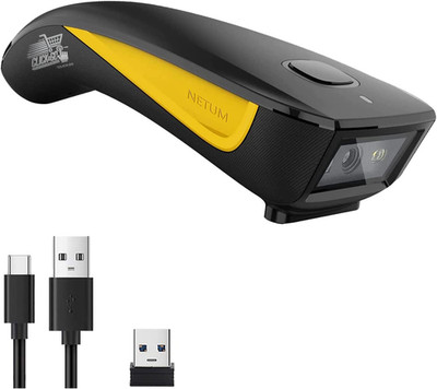 C750 Wireless USB 1D 2D QR Bluetooth Barcode Scanner Compatible Peak