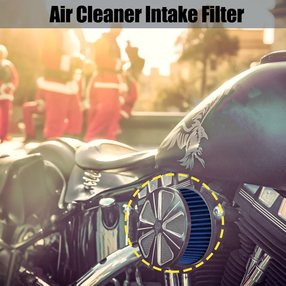 Сменный воздушный фильтр для Harley-Davidson Iron 1200 2018-2020 синий - Изображение 2 из 4