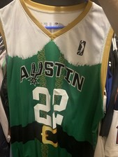 Austin Spurs Malachi Flynn Original Authentic Autograph Auto Game Used Jersey