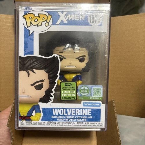 Funko Pop! Wolverine (Classic Unmasked) #1576 w/ Protector LE 5000 **IN HAND**