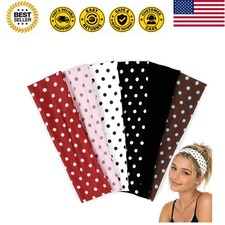 Polka Dot Headbands for Women Trendy Women Hair Accessories: Cute Head Bands ...