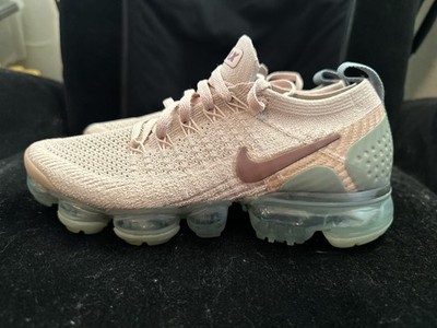 Nike Air Vapormax Flyknit 2 Rose Gold Bio Beig Women s Size 6.5 Shoes 942843-203