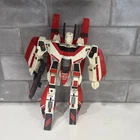 Jetfire G1 80'S Transformer Bandai Tokyo Japan with Weapon, clip & stickers