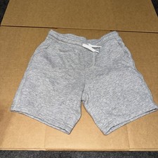 Old Navy Boy's Fleece Shorts Heather Gray Size Small 6-7 PREOWNED