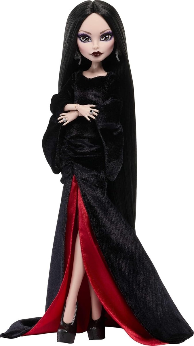 Monster High x Wednesday Doll Morticia Addams SKULLECTOR NEW | eBay