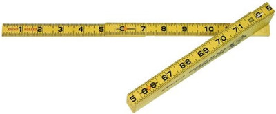 Rhino Rulers Folding Inside Reading Carpenter's Ruler 6' Carpenter ...