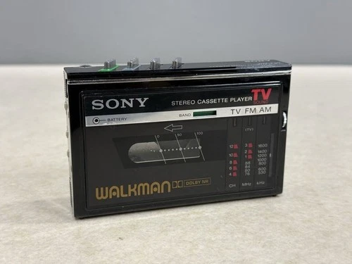 Sony Walkman WM-F30 Cassette Player Portable FM AM Radio Vintage JUNK  From JP