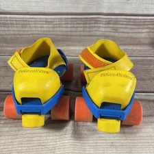 Vintage 1984 Fisher Price 1-2-3 Grow With Me Roller Skates Adjustable Kids