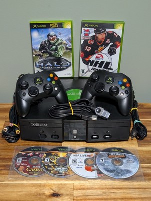 Xbox Original Console Bundle w/ Controllers, Games & More!  Referb. Read Desc 