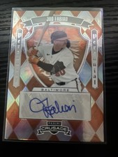Panini 2025 Crusade Jud Fabian Perennial Prospect Auto Orioles PPS-JFN Baseball