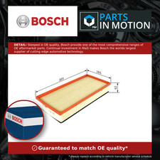 Air Filter fits PORSCHE CAYENNE 92A, 9PA 02 to 19 Bosch 95511013110 95811013010