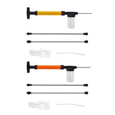 Powder Duster with 2 Extension Pole Handheld Sprinkler Powder Duster