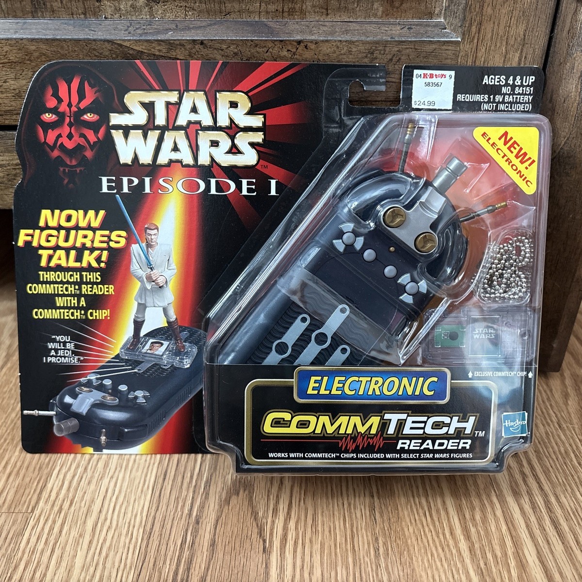 【未開封】Star Wars Episode I CommTech Reader Hasbro Star Wars Commtech Reader Action Figure for sale online | eBay