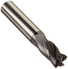 Kodiak Cutting Tools KCT166670 USA Made Solid Carbide End Mill, AlTiN Coated, 4