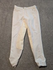 Romfh Breeches Womens 32x26 White Horse Equestrian Riding Pants Racing Outdoors 