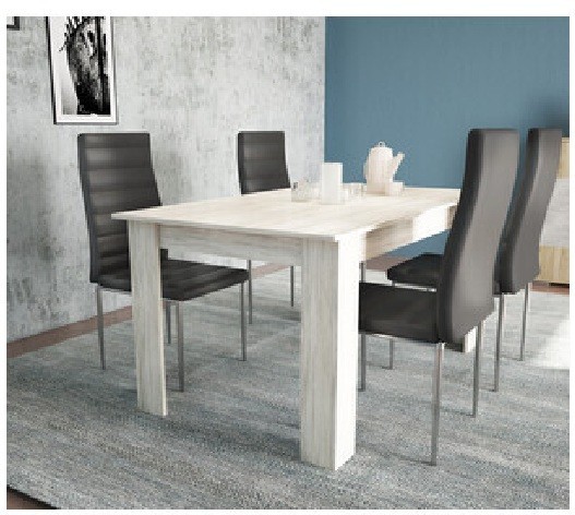 Tavolo Allungabile Pranzo Cucina 110/150 140/180 cm Salotto Moderno Vari Colori