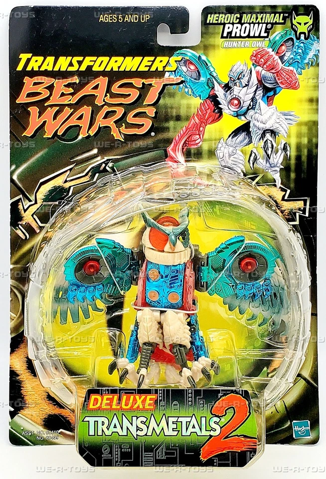 Transformers Beast Wars Heroic Maximal Prowl Hunter Owl Deluxe Figure - Image 2 of 4
