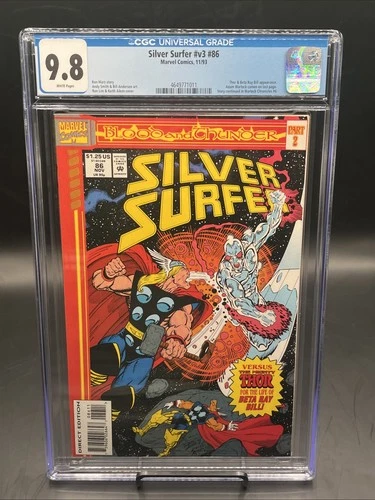 Silver Surfer #86 (Marvel Comics November 1993) CGC Graded 9.8 White Pages