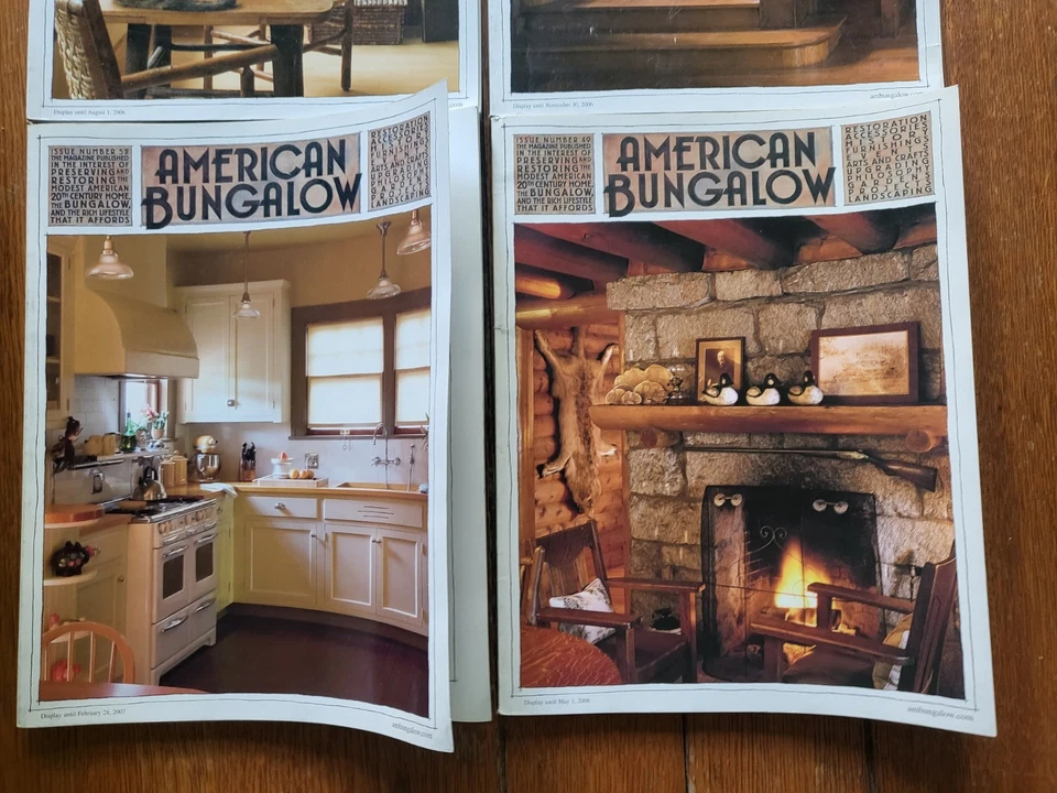 💎 American Bungalow Magazine Lot of 4 2006 #s 49 50 51 52 - COMBINE SHIPPING 💎 Foto 2 de 4
