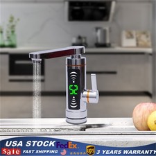 3000 W Electric Instant Hot Shower Kitchen Faucet Tankless Water Heater