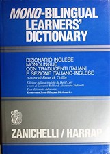 Mono-bilingual learners' dictionary - Peter Hodgson Collin (Zanichelli) [1989]