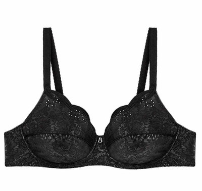 BESTFORM Emily Full Cup Bra Underwired - Size 40E - Black  - BNWT