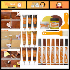 Wood Furniture Repair Kit - 28-Piece Set with Touch Up Markers  Tools