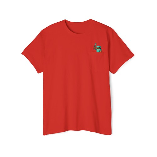 T-shirt maglietta Minecraft Armor tasca comoda videogioco - Foto 43 di 46