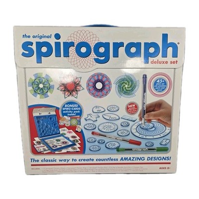 The Original Spirograph Deluxe Set Art Activity Drawing Kit