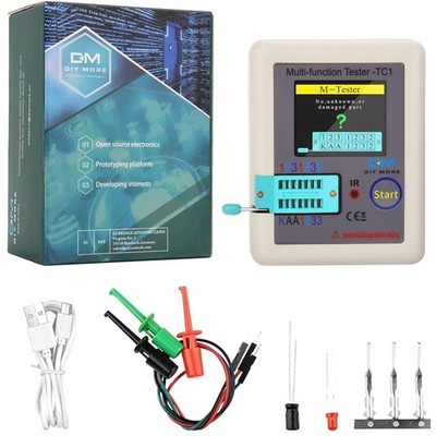 LCR Transistor Tester ESR Meter Kapazitäts Induktivität Multifunktionsgerät