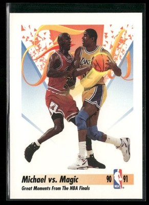 1991-92 SkyBox #333 Michael vs. Magic