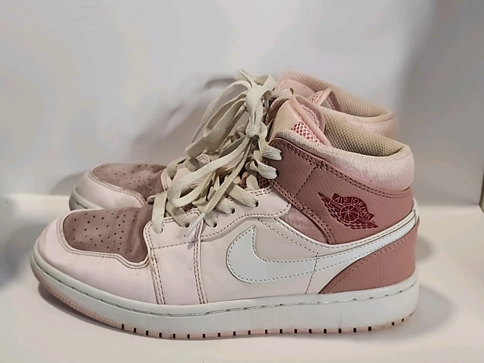 Nike Air Jordan 1 Mid W Digital Rosa Mujer 5.5 CW5379-600 (T144) Foto 3 de 4
