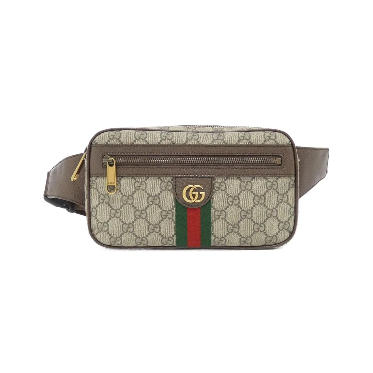 Gucci 574796 97Sit sac taille cuir noir occasion élégant bandoulière