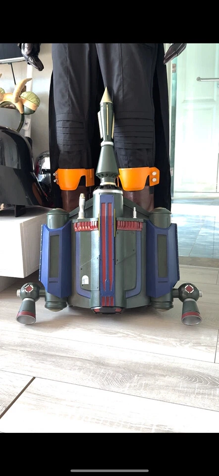 Mochila El Libro de Boba Fett Star Wars Cosplay Armadura Accesorio Accesorios Halloween Foto 2 de 4