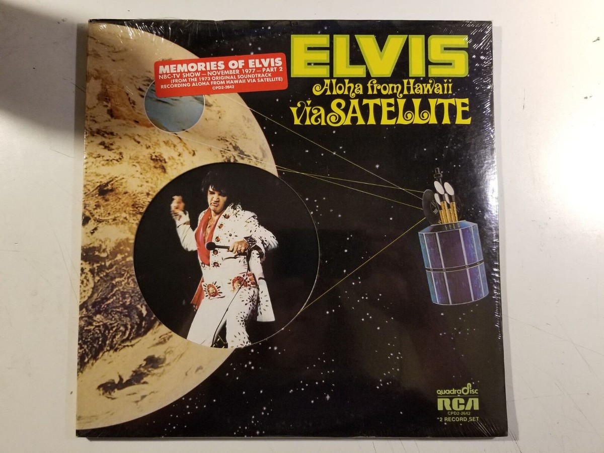 Elvis Presley Aloha From Hawaii Via Satellite Vinyl Quadraphonic