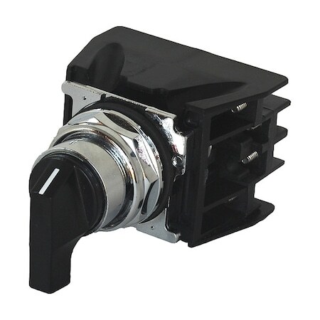 Eaton 10250T725bk Selector Switch,Black,Metal,Key Included
