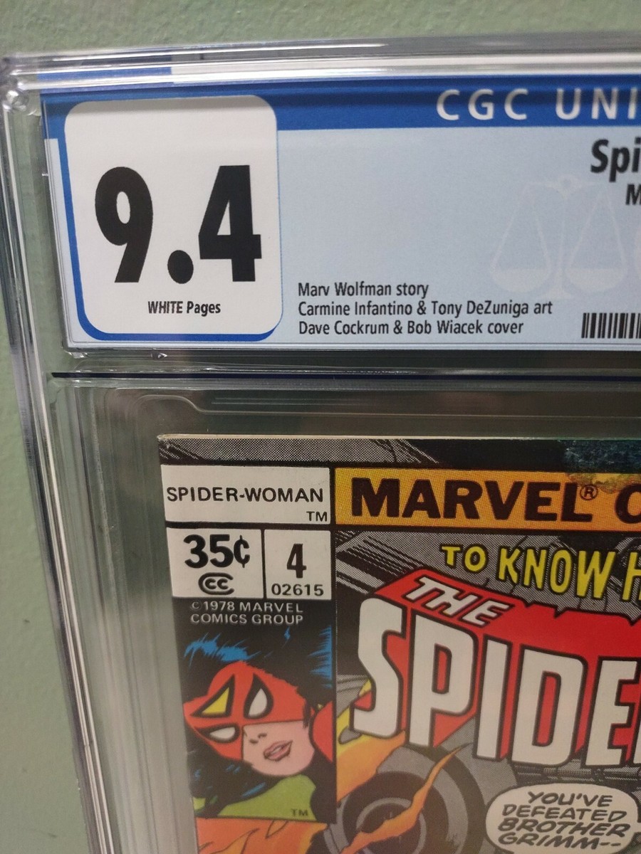 Spider-Woman #4 CGC 9.4 1978 