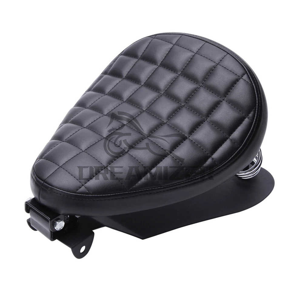 For Honda Shadow VLX 600 VT600 Bobber Chopper Motorcycle Spring Solo Seat Saddle - Image 2 of 4