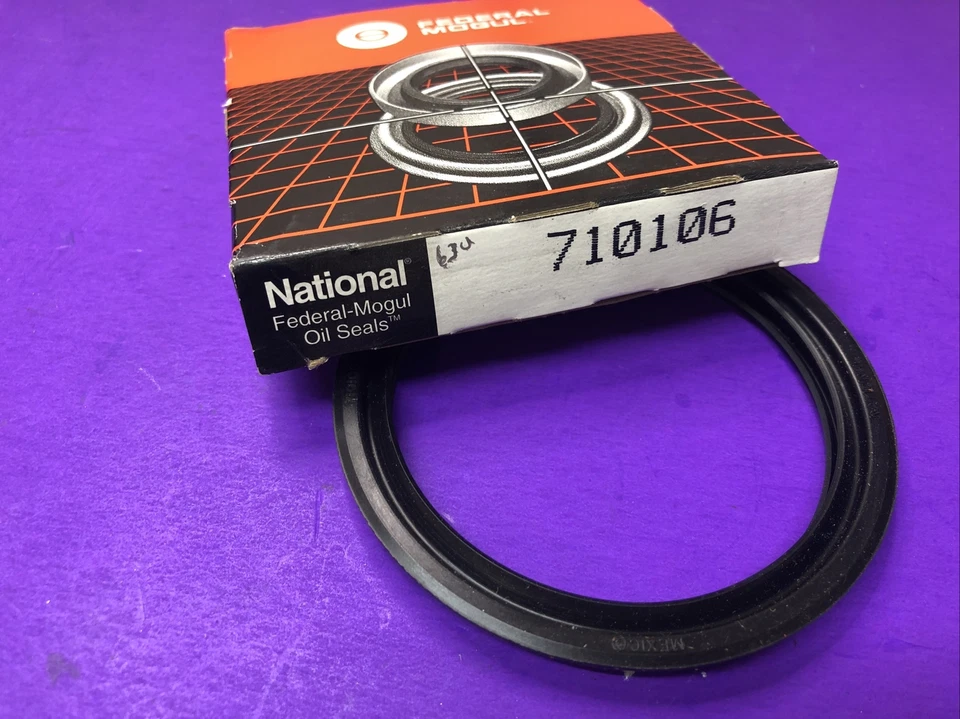 🔥🔥🔥 Sellos de aceite National Federal Mogul 710106 sello de rueda envío gratuito Foto 4 de 4