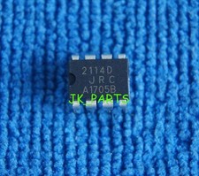 2pcs NJM2114D JRC2114D 2114D DIP-8