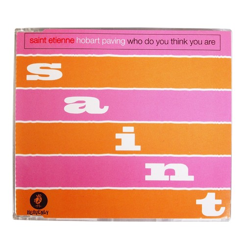 Saint Etienne : Hobart Paving / Who Do You Think You... CD UK Aphex Twin RMX - 第 1/1 張圖片