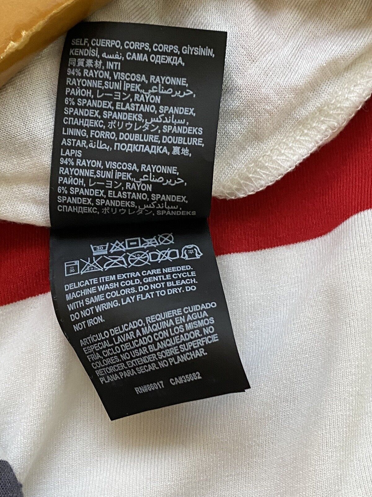 Bebe Strapless Chevron Stripes Maxi Dress Size XS… - image 5