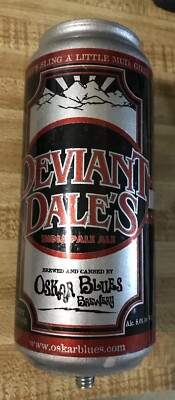 Deviant Dales India Pale Ale Beer Tap Handle Oskar Blues Brewery Colorado