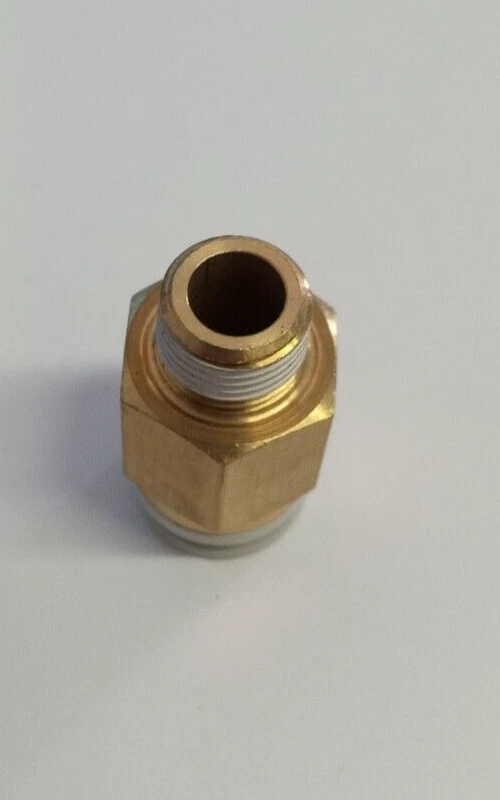 SMC KQ2H08-01AS 8mmx1/8"NPT push-to-connect male connector **10-pack** - Image 3 of 3