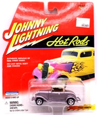Johnny Lightning Hot Rods 1932 Ford Hi-Boy Roadster met. silver-pink