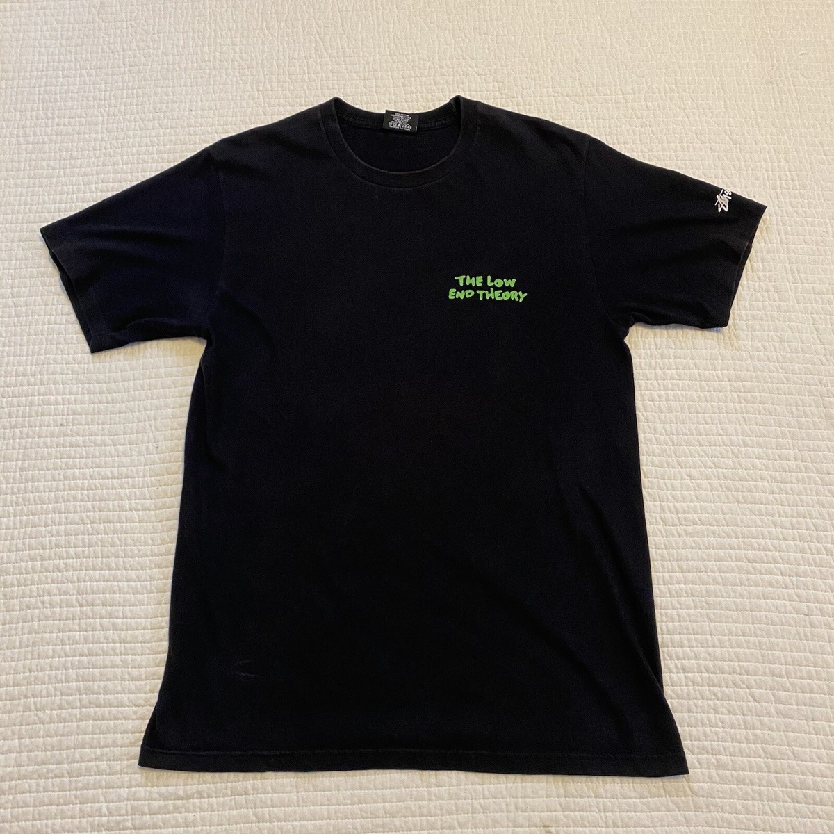 Stussy X A Tribe Called Quest Men's M Black Tshirt The Low End