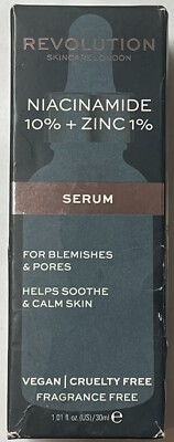 Revolution Niacinamide 10% + Zinc 1% Blemish & Pore Refining Serum
