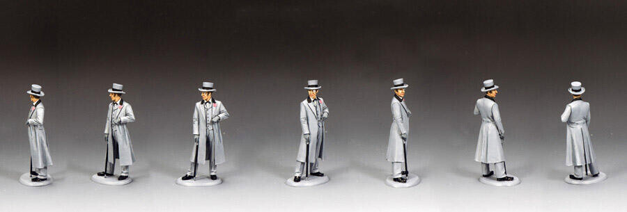 Mycroft Holmes King and Country WoD071 statuette historique de collection
