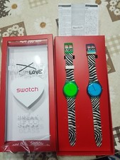 orologi swatch COLLEZIONE "LOVE ZEBRA AFRIC" CONFEZIONE SPECIALE REGALISSIMI
