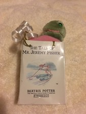 Tale Of Mr. Jeremy Fisher Mini Plush Frog Beatrix Potter Vintage 1987